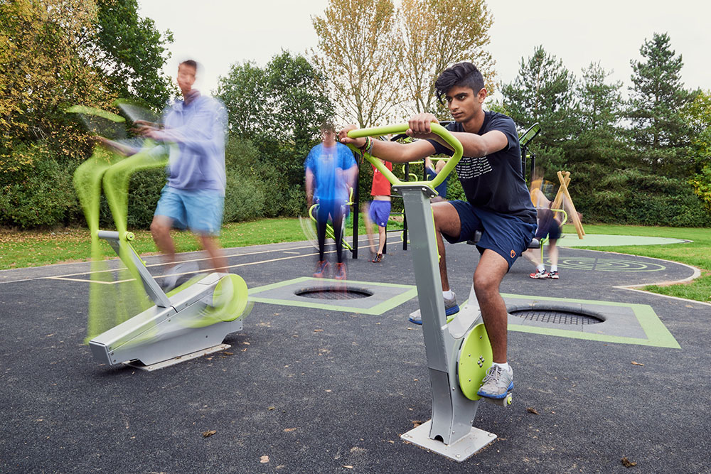 self generating exercise bike